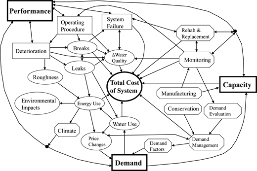 The labyrinth of WDS (modified by Macaulay 1976).